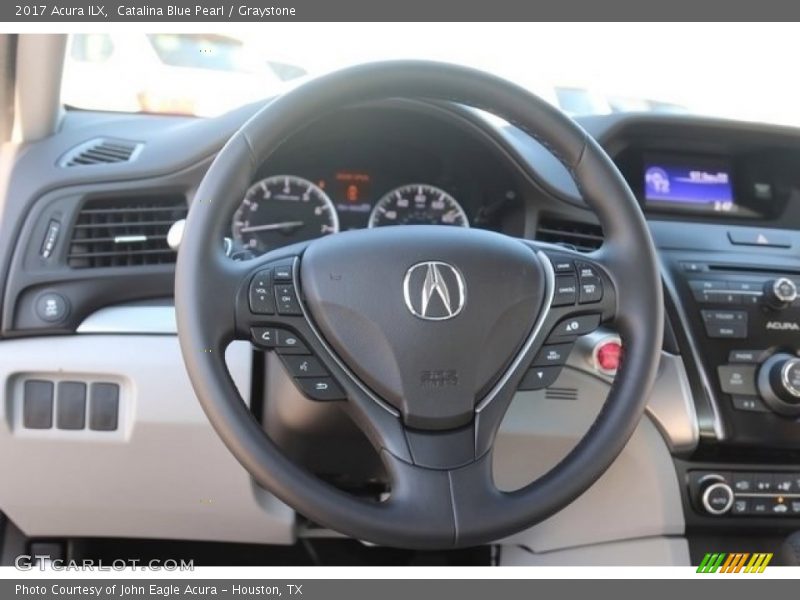 Catalina Blue Pearl / Graystone 2017 Acura ILX