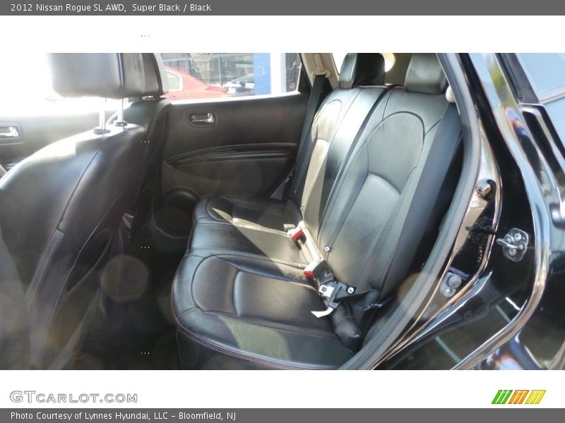 Super Black / Black 2012 Nissan Rogue SL AWD
