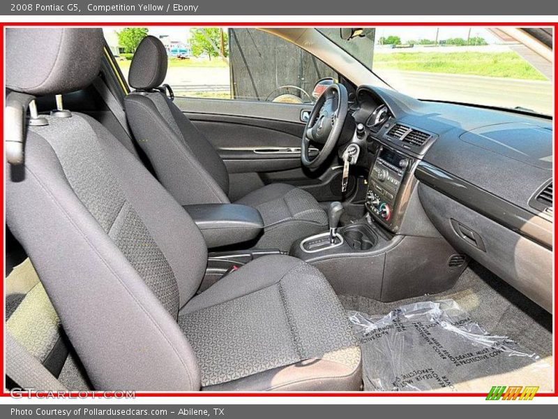 Competition Yellow / Ebony 2008 Pontiac G5