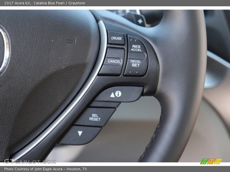 Catalina Blue Pearl / Graystone 2017 Acura ILX