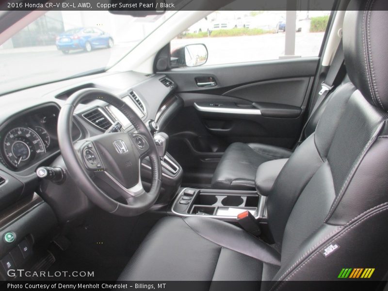  2016 CR-V EX-L AWD Black Interior