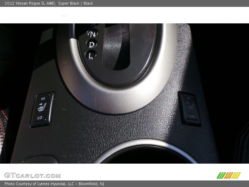Super Black / Black 2012 Nissan Rogue SL AWD