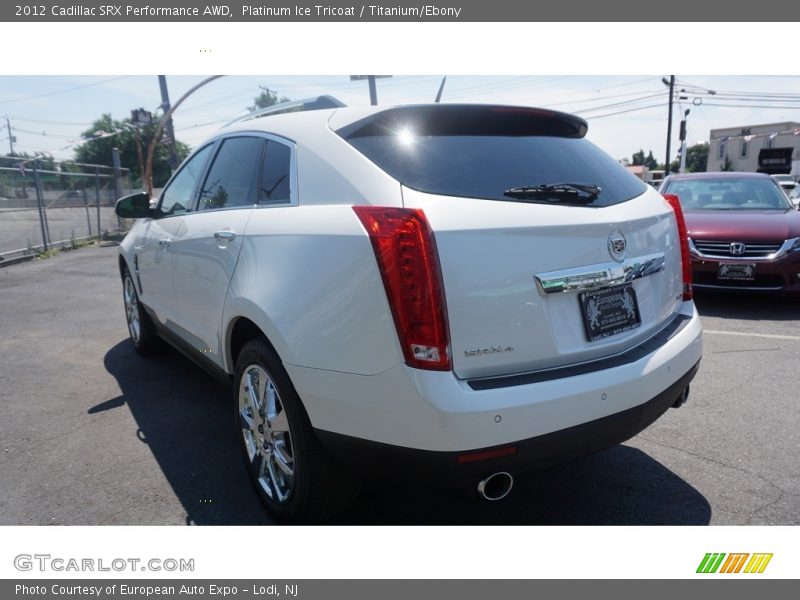 Platinum Ice Tricoat / Titanium/Ebony 2012 Cadillac SRX Performance AWD
