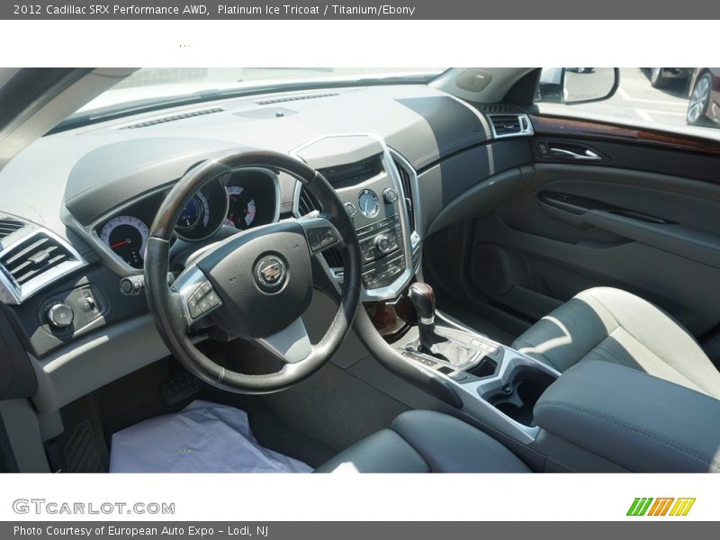 Platinum Ice Tricoat / Titanium/Ebony 2012 Cadillac SRX Performance AWD