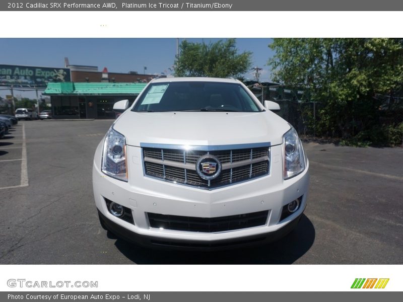 Platinum Ice Tricoat / Titanium/Ebony 2012 Cadillac SRX Performance AWD
