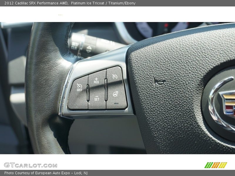 Platinum Ice Tricoat / Titanium/Ebony 2012 Cadillac SRX Performance AWD