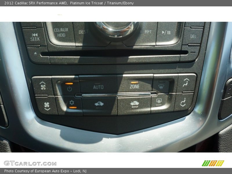 Platinum Ice Tricoat / Titanium/Ebony 2012 Cadillac SRX Performance AWD