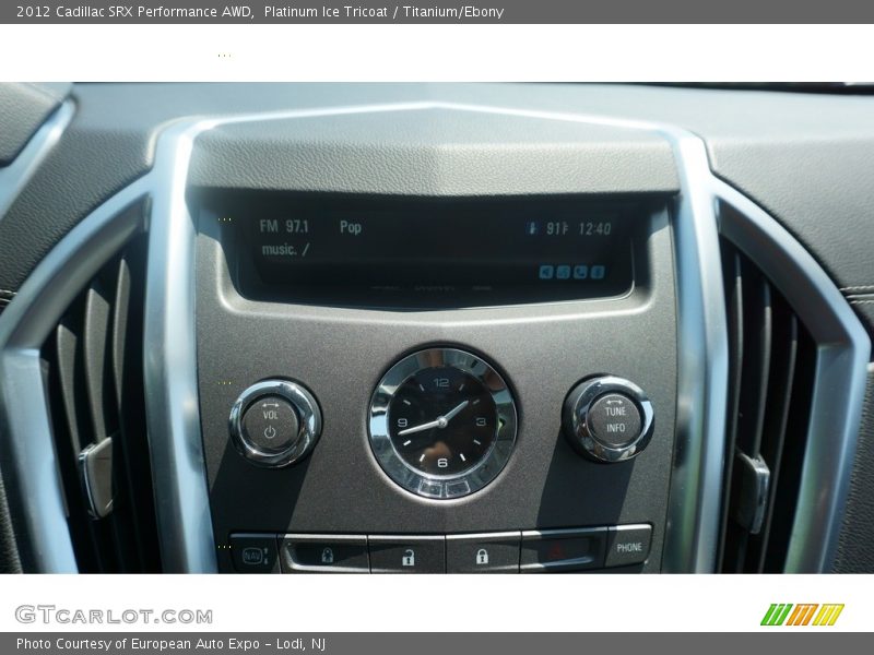Platinum Ice Tricoat / Titanium/Ebony 2012 Cadillac SRX Performance AWD