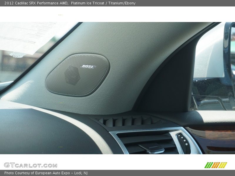 Platinum Ice Tricoat / Titanium/Ebony 2012 Cadillac SRX Performance AWD