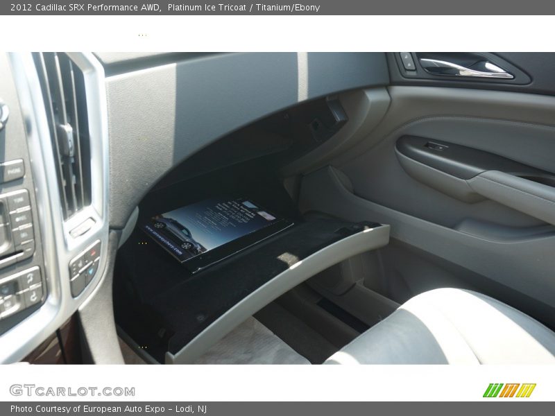 Platinum Ice Tricoat / Titanium/Ebony 2012 Cadillac SRX Performance AWD