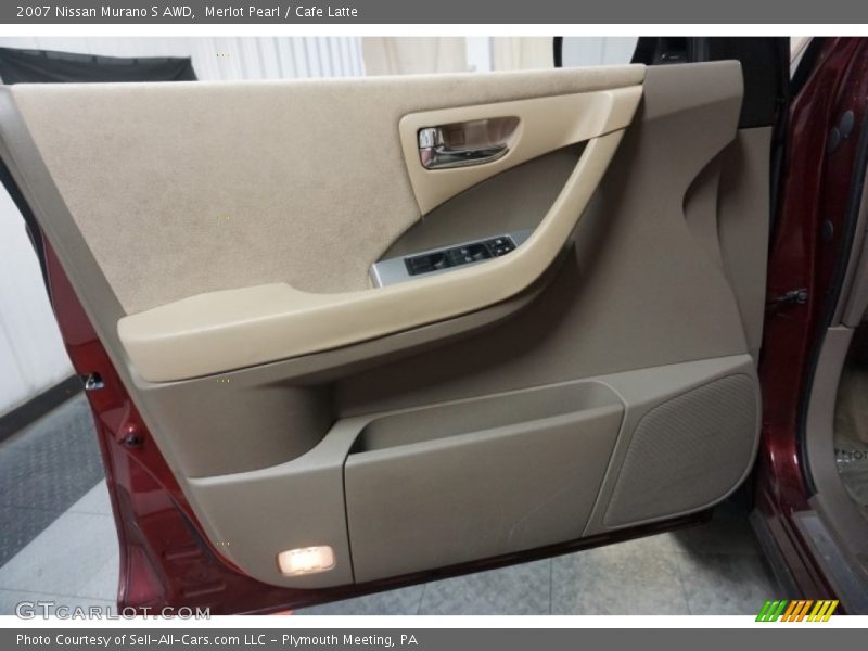Merlot Pearl / Cafe Latte 2007 Nissan Murano S AWD