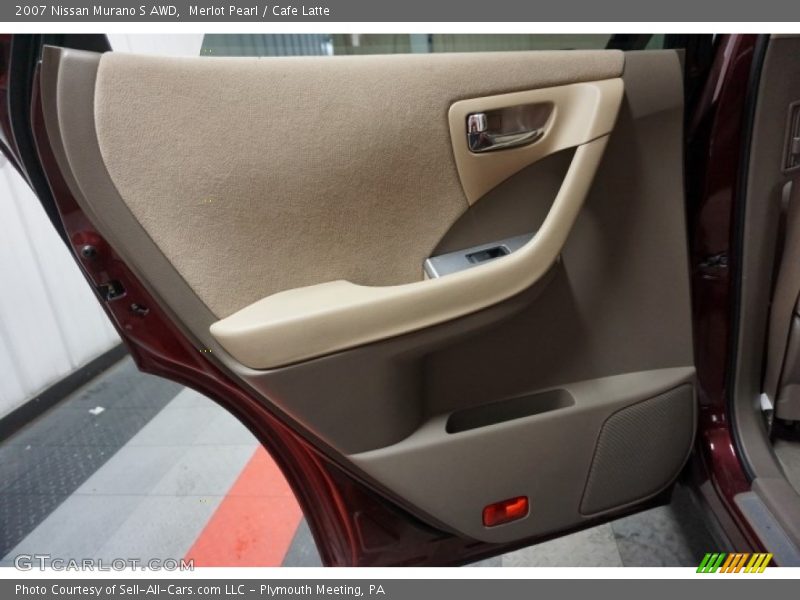 Merlot Pearl / Cafe Latte 2007 Nissan Murano S AWD