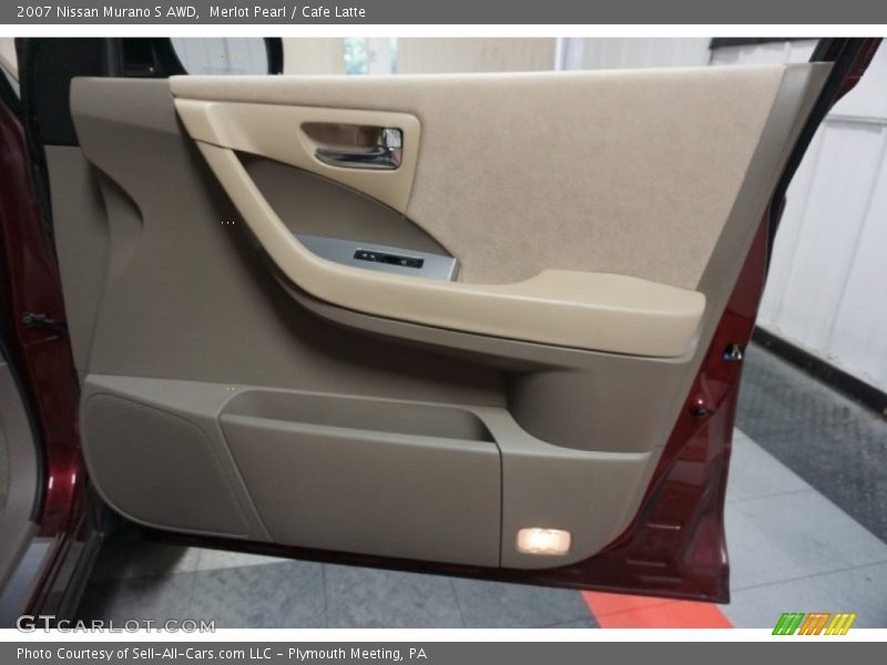 Merlot Pearl / Cafe Latte 2007 Nissan Murano S AWD