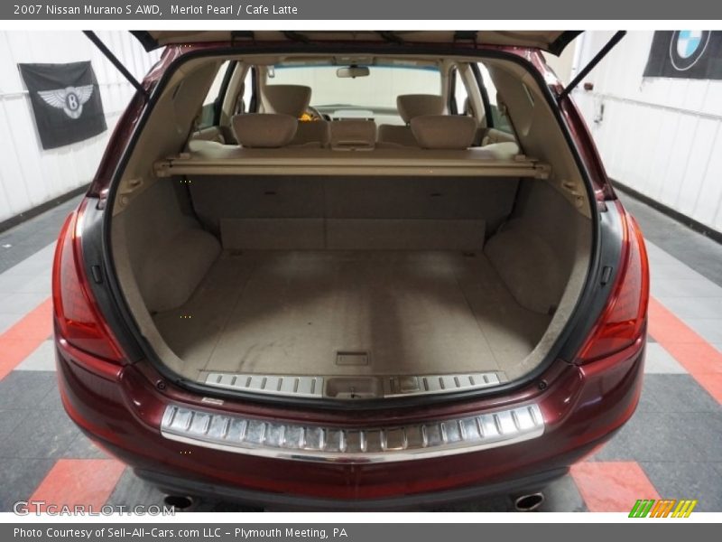 Merlot Pearl / Cafe Latte 2007 Nissan Murano S AWD