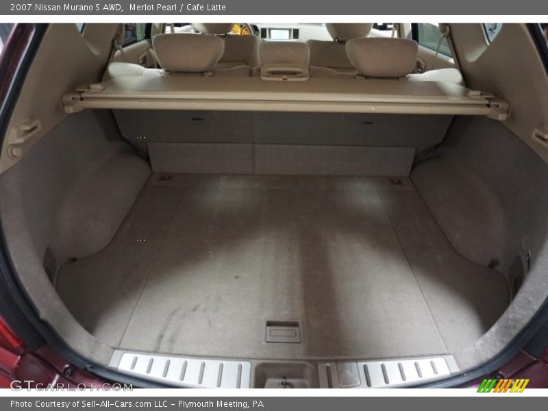 Merlot Pearl / Cafe Latte 2007 Nissan Murano S AWD
