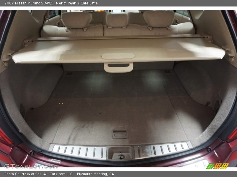 Merlot Pearl / Cafe Latte 2007 Nissan Murano S AWD