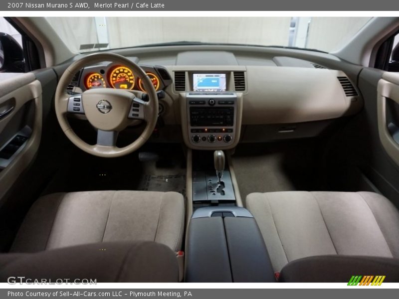 Merlot Pearl / Cafe Latte 2007 Nissan Murano S AWD