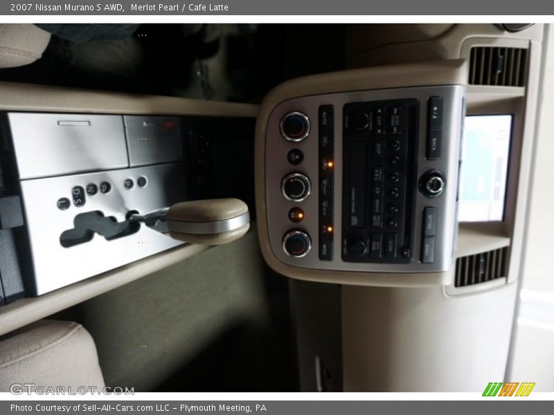Merlot Pearl / Cafe Latte 2007 Nissan Murano S AWD
