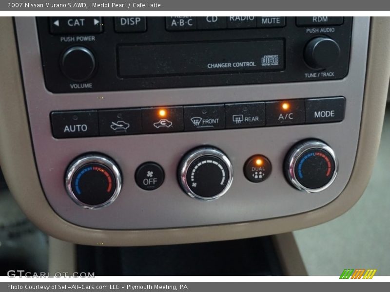 Merlot Pearl / Cafe Latte 2007 Nissan Murano S AWD