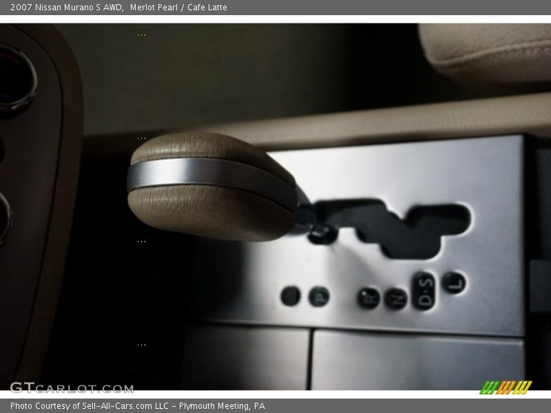 Merlot Pearl / Cafe Latte 2007 Nissan Murano S AWD