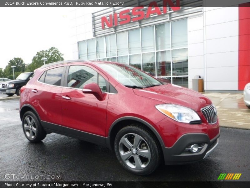 Ruby Red Metallic / Ebony 2014 Buick Encore Convenience AWD