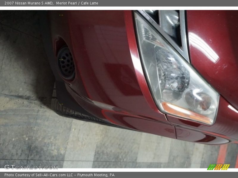 Merlot Pearl / Cafe Latte 2007 Nissan Murano S AWD