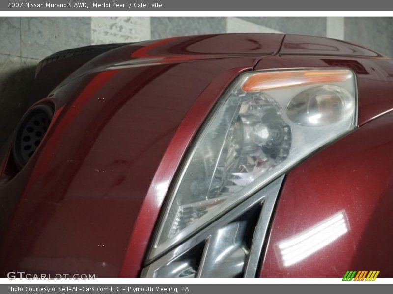 Merlot Pearl / Cafe Latte 2007 Nissan Murano S AWD