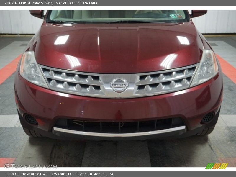 Merlot Pearl / Cafe Latte 2007 Nissan Murano S AWD