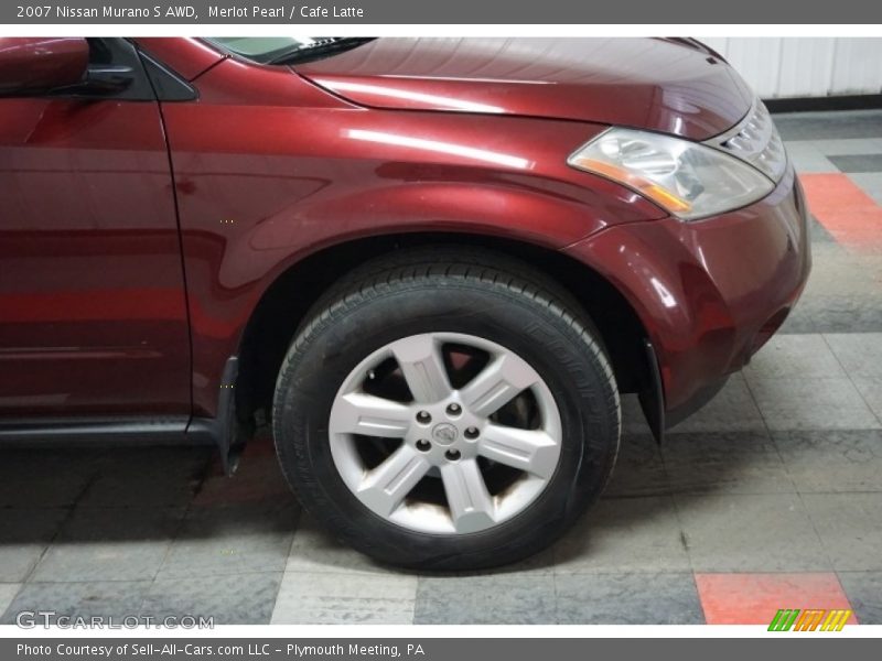 Merlot Pearl / Cafe Latte 2007 Nissan Murano S AWD