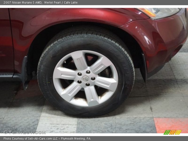Merlot Pearl / Cafe Latte 2007 Nissan Murano S AWD