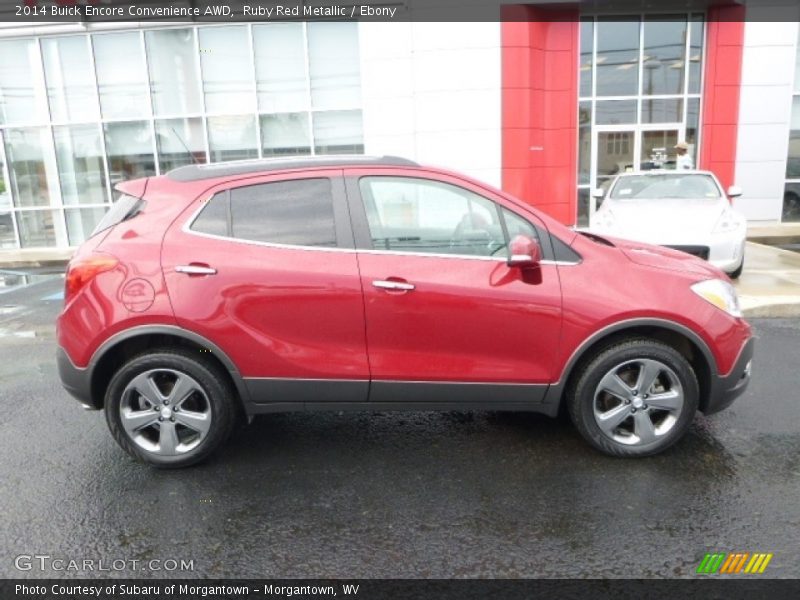 Ruby Red Metallic / Ebony 2014 Buick Encore Convenience AWD