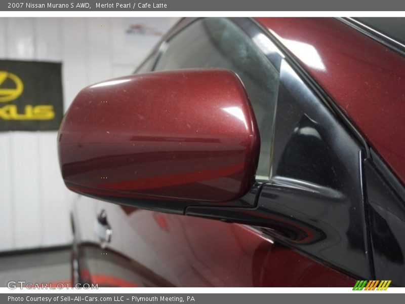 Merlot Pearl / Cafe Latte 2007 Nissan Murano S AWD