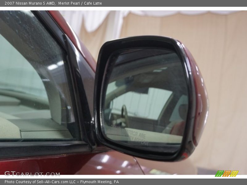 Merlot Pearl / Cafe Latte 2007 Nissan Murano S AWD