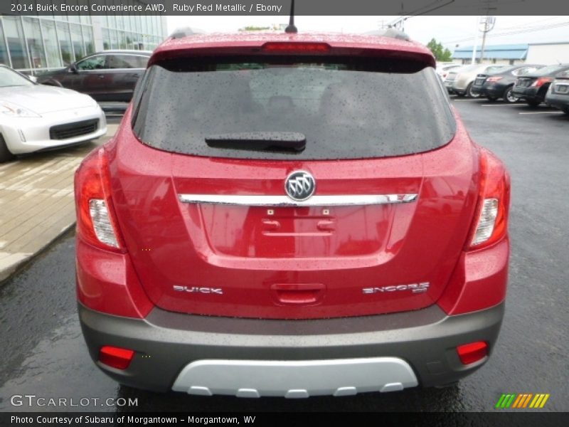 Ruby Red Metallic / Ebony 2014 Buick Encore Convenience AWD