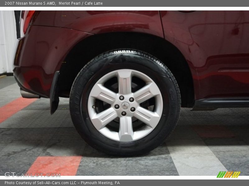 Merlot Pearl / Cafe Latte 2007 Nissan Murano S AWD