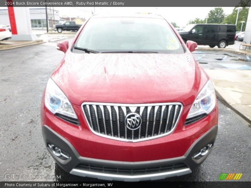 Ruby Red Metallic / Ebony 2014 Buick Encore Convenience AWD