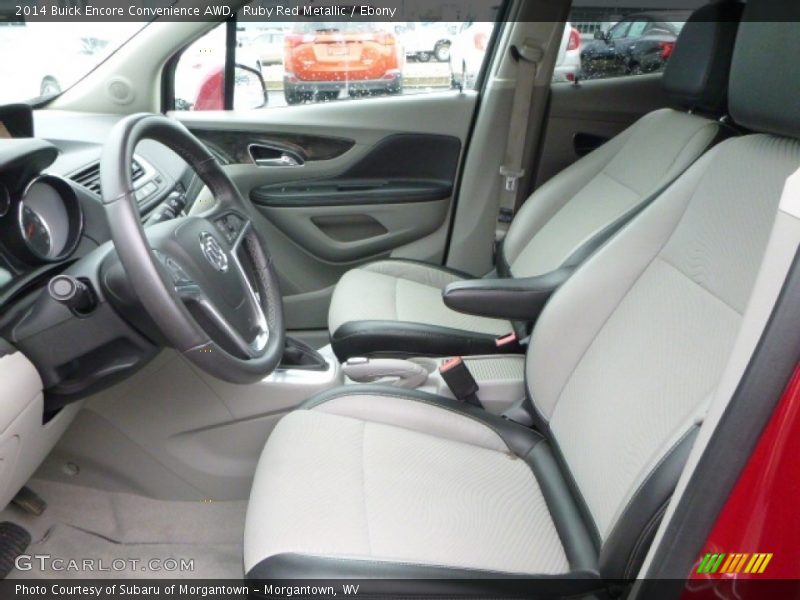 Ruby Red Metallic / Ebony 2014 Buick Encore Convenience AWD
