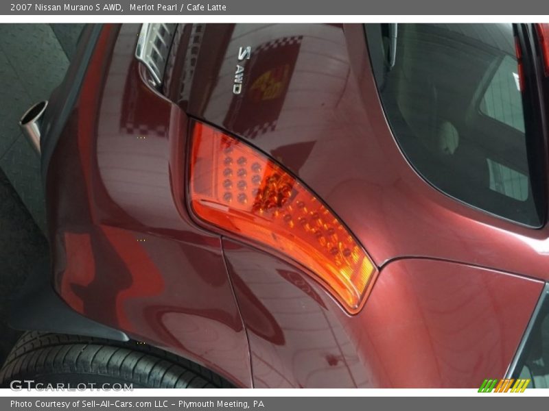 Merlot Pearl / Cafe Latte 2007 Nissan Murano S AWD