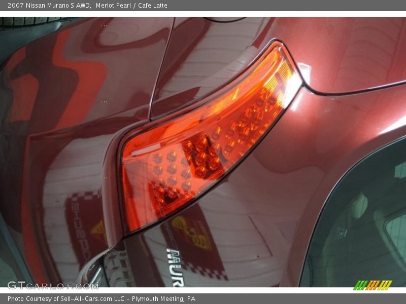 Merlot Pearl / Cafe Latte 2007 Nissan Murano S AWD