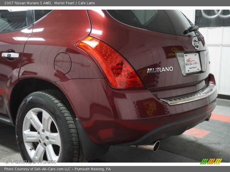 Merlot Pearl / Cafe Latte 2007 Nissan Murano S AWD