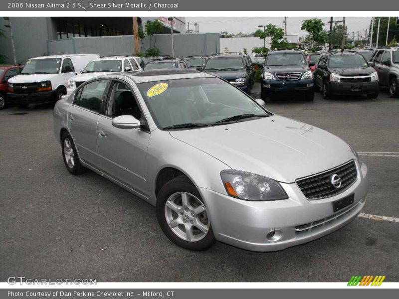 Sheer Silver Metallic / Charcoal 2006 Nissan Altima 2.5 SL