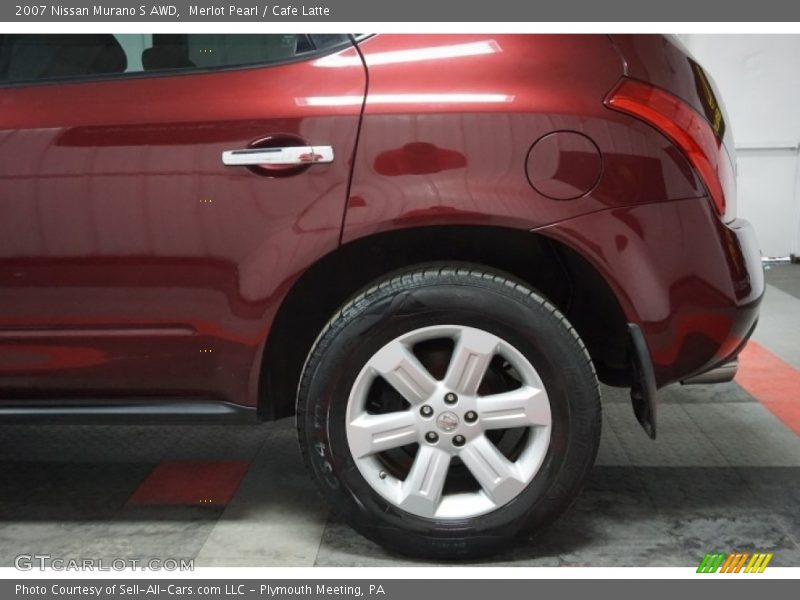 Merlot Pearl / Cafe Latte 2007 Nissan Murano S AWD
