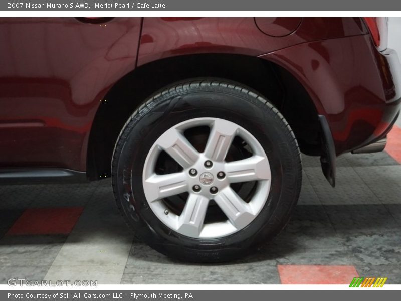Merlot Pearl / Cafe Latte 2007 Nissan Murano S AWD