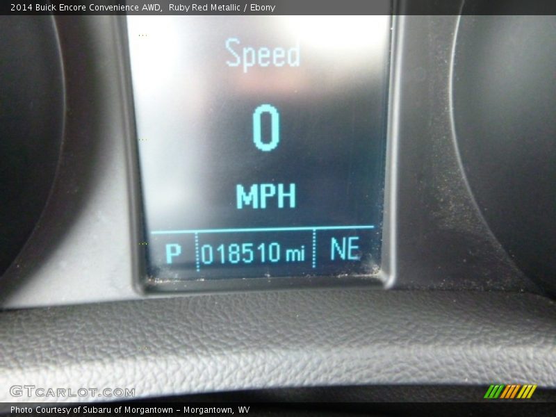 Ruby Red Metallic / Ebony 2014 Buick Encore Convenience AWD