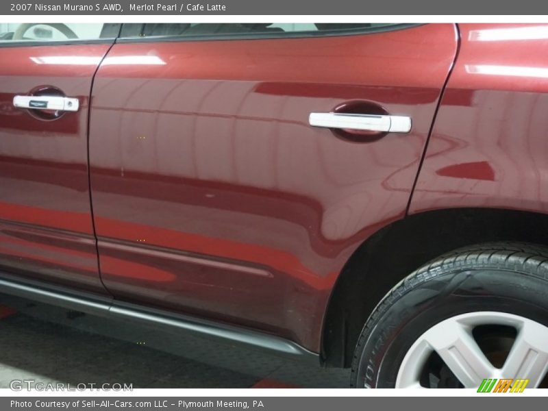 Merlot Pearl / Cafe Latte 2007 Nissan Murano S AWD