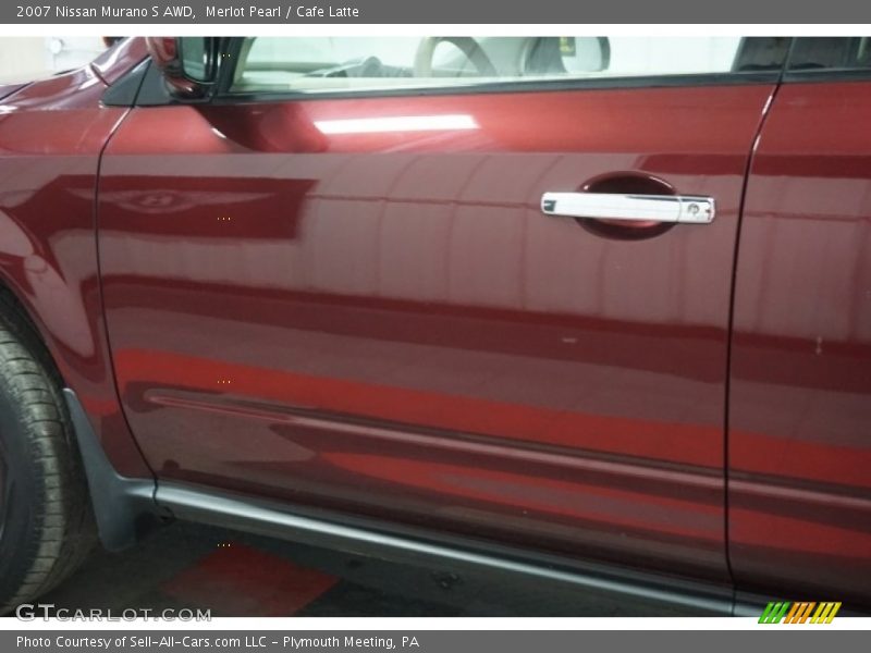 Merlot Pearl / Cafe Latte 2007 Nissan Murano S AWD