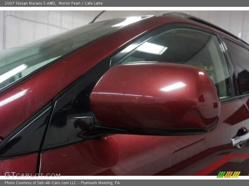 Merlot Pearl / Cafe Latte 2007 Nissan Murano S AWD