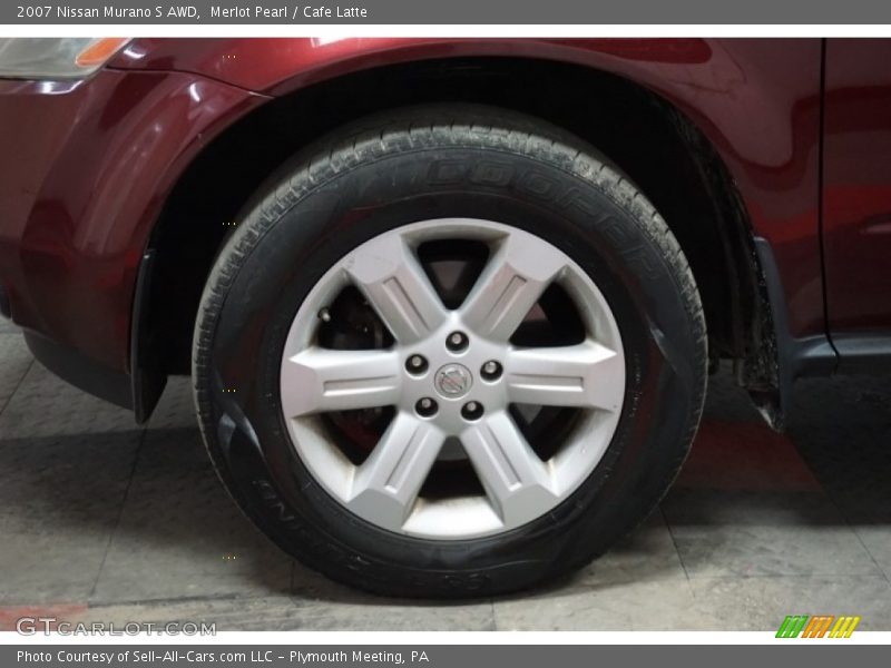 Merlot Pearl / Cafe Latte 2007 Nissan Murano S AWD