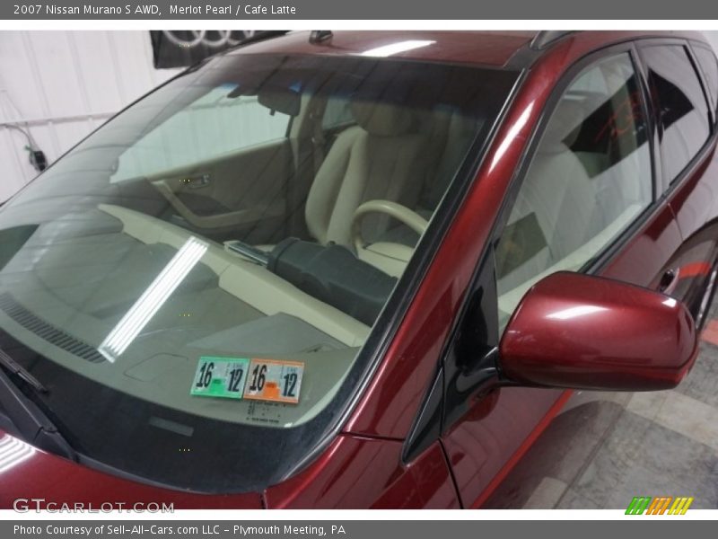 Merlot Pearl / Cafe Latte 2007 Nissan Murano S AWD