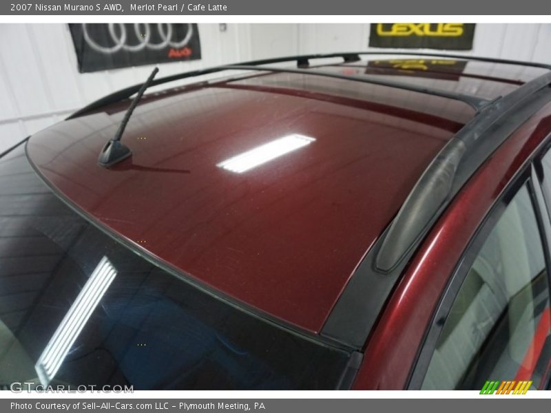 Merlot Pearl / Cafe Latte 2007 Nissan Murano S AWD